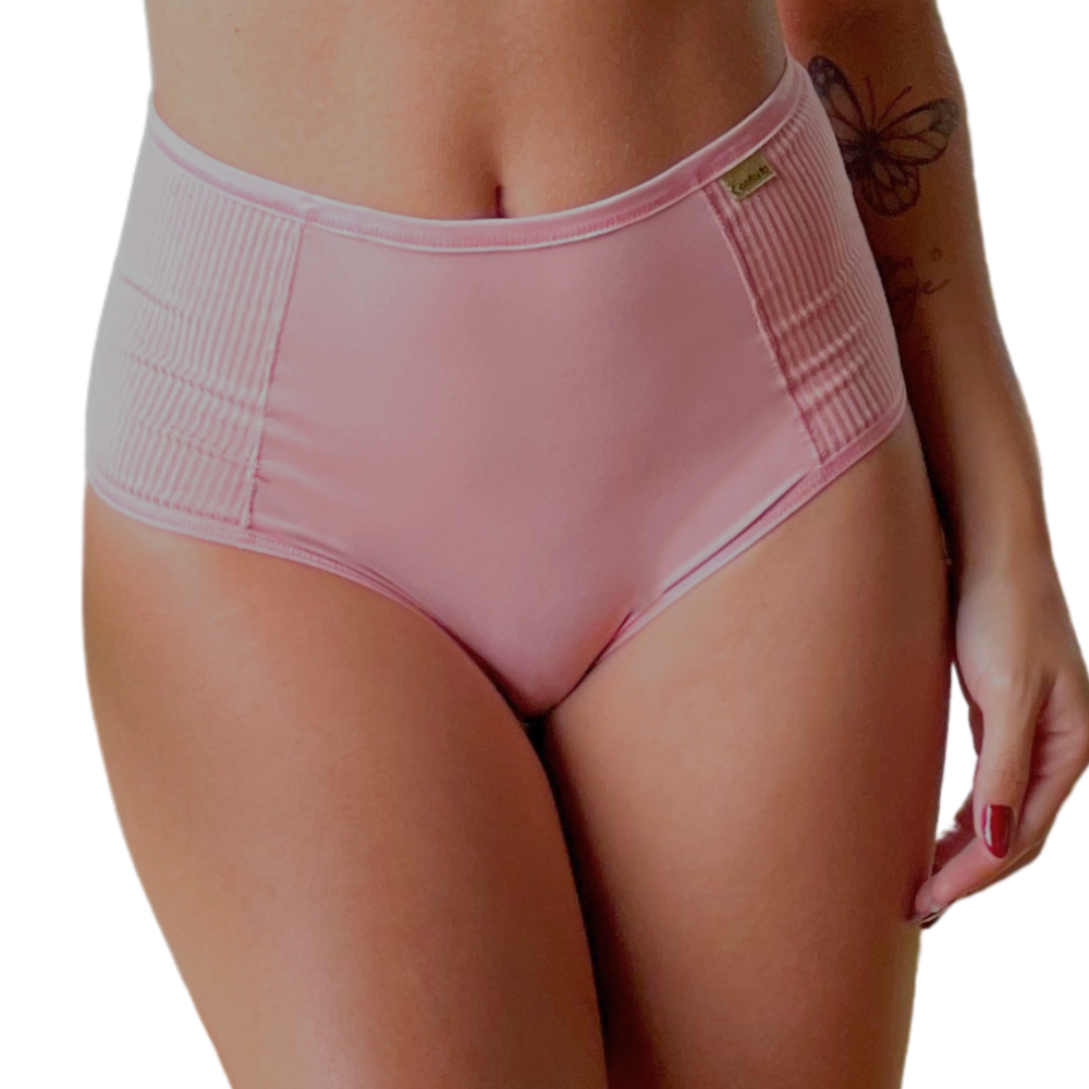 Kit 5 Calcinha Juliana Micro Canelada