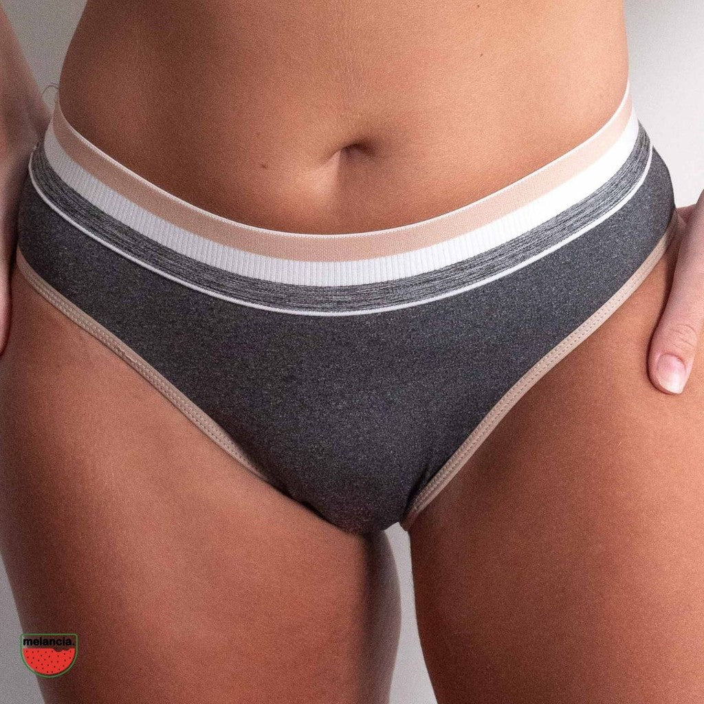 Kit 3 Calcinha Bruna Suplex Mescla