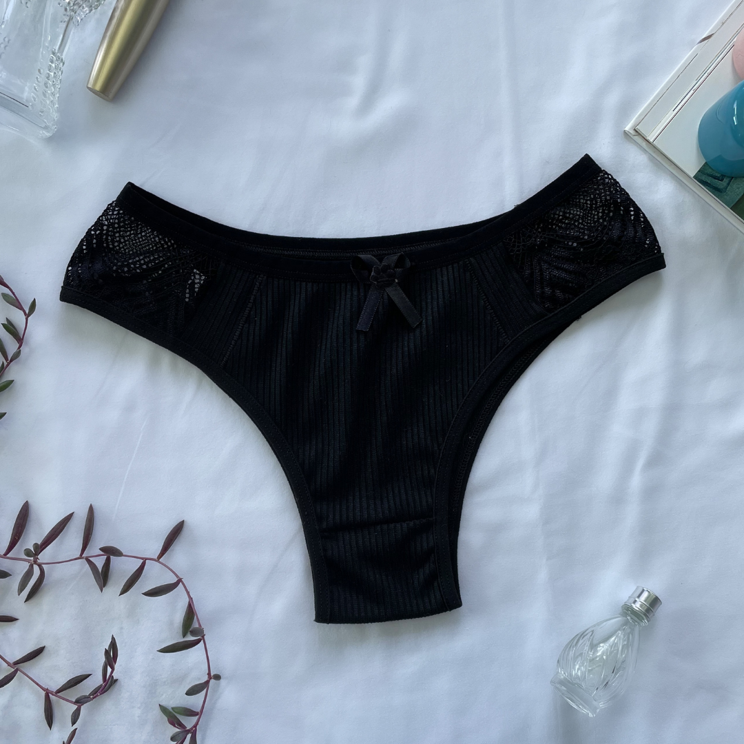 Kit 5 Calcinha Ariane Canelada