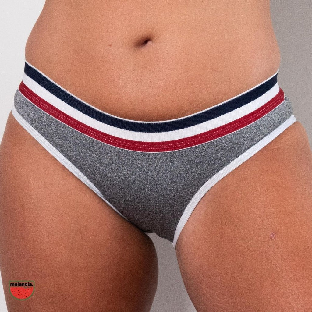 Kit 3 Calcinha Bruna Suplex Mescla