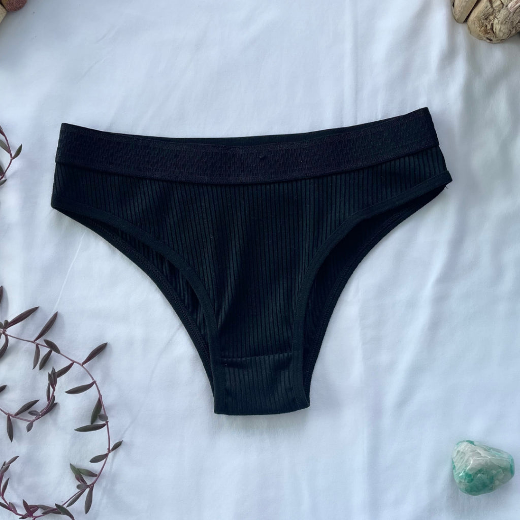 Kit 5 Calcinha Bruna Canelada