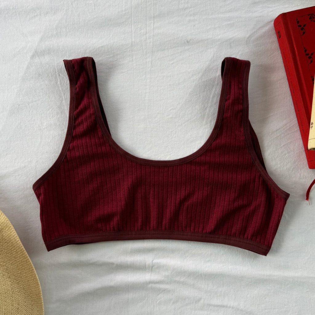 Kit 3 Top Camiseta Canelado