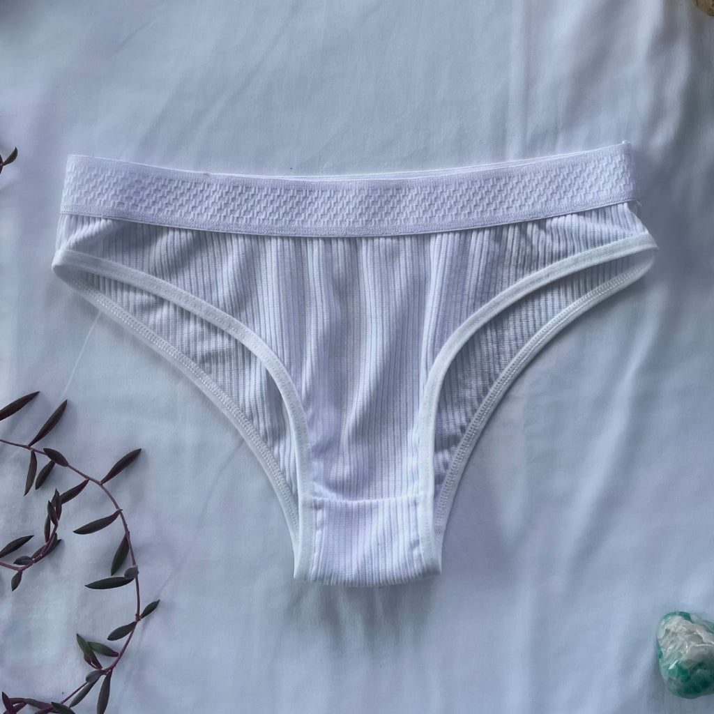 Kit 5 Calcinha Bruna Canelada