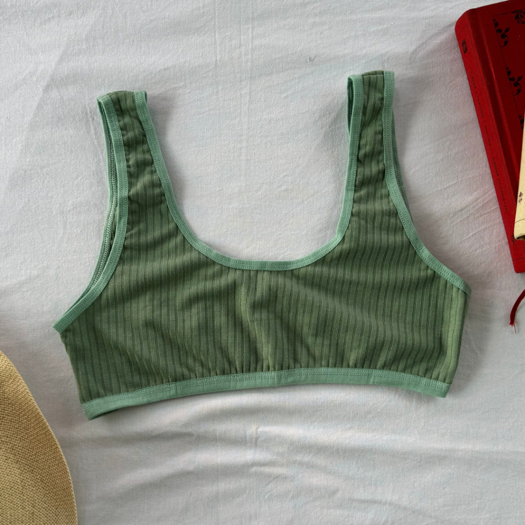 Kit 3 Top Camiseta Canelado